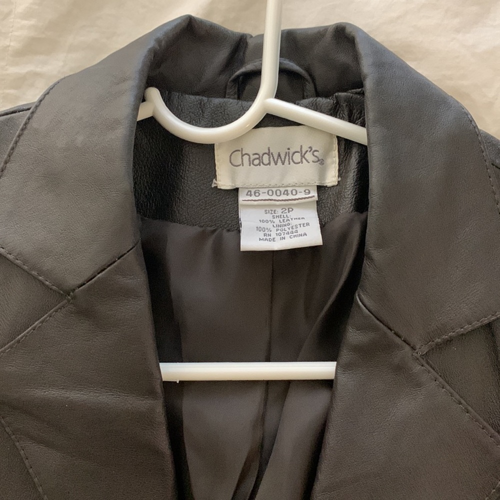 Chadwicks Leather Jacket - Picture 2 of 4
